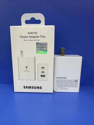 หัวชาร์จSamsung 65W หัวชาร์จซัมซุง 65W PD รองรับชาร์จเร็ว fast chager รับประกัน 1ปี รองรับรุ่น S23 Ultra/S23/S22/S21/S20/Note20 Ultra/Note20/Note10/Z Fold4/Z Fold3/A73 5G