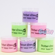 70ML Fruit Dessert Butter Slime Kit Stretchy And Non Sticky Cloud Slime Polymer Clay Toy for Kids Decompression Toy