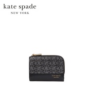 Kate Spade New York กระเป๋าสตางค์รุ่น Spade Flower Small Compact Wallet KJ646 001 สี Black Multi
