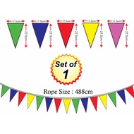 Colourful Triangle Flagline/ Triangle Flag ( Nylon )