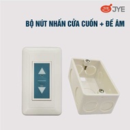 Bộ nút nhấn cửa cuốn âm tường gồm cả đế âm. Hàng Đài Loan Bảo hành 2 năm.