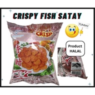 CRISPY CRISP Fish Satay | KEROPOK SATAY IKAN Rangup 可口鱼酥 (100g)