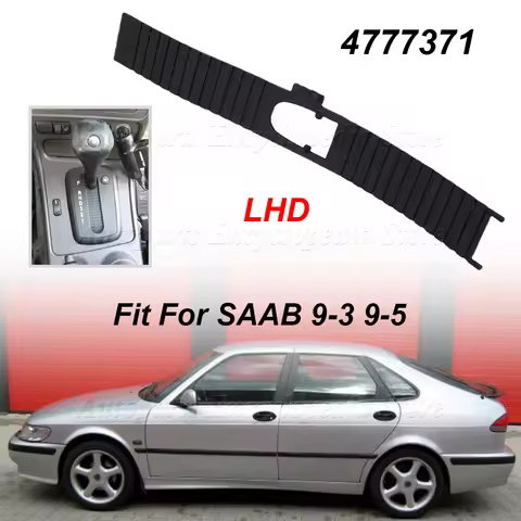 Car Transmission Shifter Jalousie Accordion Slide Cover Blind Auto Accessories LHD Fit For SAAB 9-3 