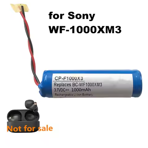 3.7V 1000mAh Wireless Headset Battery 1588-0911 for Sony WF-1000XM3 WF1000XM3 Charging Case