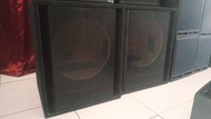 Box subwoofer bass 15 inch bahan MDF tebal lapisan karpet ram besi