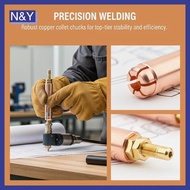 N&Y   M3-M8 Welder Collet Chu for Efficient Capacitor Discharge in CD Stud Welding Torch Application