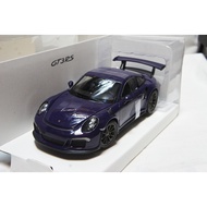 Welly Porsche 911 991 GT3 RS 2016 Purple ※ Doors Can Be Opened