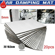 LK8M-5/15/20pcs Car Sound Deadening Mats Damping Pads For Engine Hood, Doors & Van Insulation, Compa