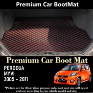 PERODUA MYVI 2005 2006 2007 2008 2009 2010 2011 Boot Mat Car Boot Carpet VIP Boot Tray Cargo Mat Bon
