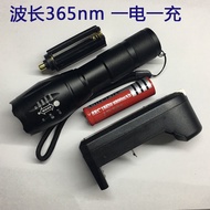 UV UV Glue UV Curing Light 395/365nm Nail Art Fluoresce Detection Fake Currency Detection Black Ligh