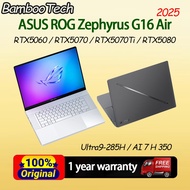 ASUS Zephyrus G16 Air 2025 Ultra9-285H / AI 7 H 350 / RTX5060 / RTX5070 / RTX5070Ti / RTX5080 ASUS G