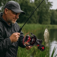 BACKSTREET4FC3 Spinning Reels, 5.2:1 Max Drag 12KG Fishing Reel, Durable 1000-7000 Low Noise Lightwe