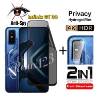 For infinix GT 30 5G 2025 Anti-Privacy Hydrogel Films and Camera Flim For Infinix GT 30 Pro GT30 GT3