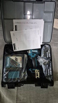 Makita 牧田 充電式衝擊起子機套裝 DTD173 RGE 衝擊鑽
