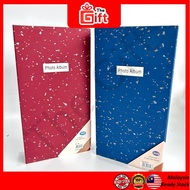 The Photo Album Super 4R Gambar (300 Sheets) Album Duit Penghantaran Buku Mas Photo Album With Cover