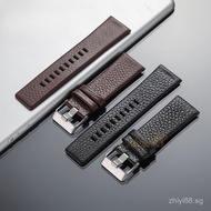 "Original Diesel Leather Watch Strap 18-32mm | Premium Calfskin Band for Big Watches | Hypoallergeni