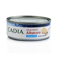 Cadia Unsalted Solid Albacore Tuna in Water 142g