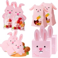 Easter paper box party rabbit candy bag  Cartoon Rabbit Paper Bag Printed Gift Paper Bag