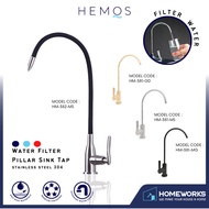 HEMOS KITCHEN FAUCET STEEL 304 WATER FILTER PILLAR SINK TAP HM-381