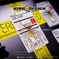 Popular King Car Sticker Death Stranding game car sticker Waterproof decorative warning sticker for 