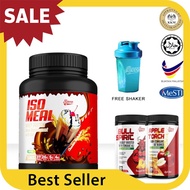 [ Local Ready Stocks + Halal Certified ] Berro Labs Iso Meal Replacement Whey Protein with Oat (2.5l