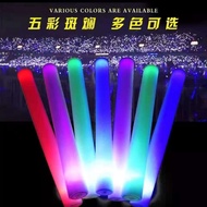 Colorful Sponge Stick Glow Stick Concert Foam Glow Stick Flash Stick Cheer Props Handheld Cheer Stic