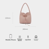 ELLE(Elle) | Braided Tote Handbag