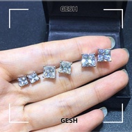 GESH Earrings Wedding Engagement Piercing  Square