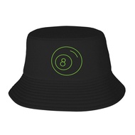 8 Ball Neon Sign Pool Eight Ball Fisherman's Hat Bucket Hat