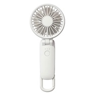 RHYTHM handy fan 2025 High air volume, quiet sound, 3-way (hand-held, neck-hanging, tabletop), 5 lev