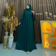 Gamis Remaja-Gamis Syari-Syakila Dress Ceruty Babydoll Premium By Widya Fashion.ID