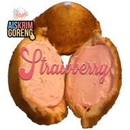 [ PRE-ORDER ] Aiskrim Goreng Frozen Crusty Creme Strawberry [ DELIVERY AREA LEMBAH KLANG SAHAJA ]