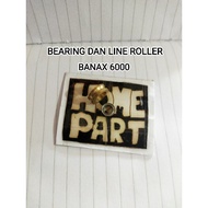 1 Set Of Line Roller Bearing Banax Size 6000 7000