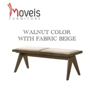 KELLY 4FT Dining Bench Chair /Muji Bench Chair /Wooden Bench Chair/Dining Bench Chair