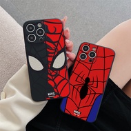 Casing Samsung Galaxy S6 S7 Edge Note 3 4 5 A7 A6 A8 J8 J6 J4 Plus A9 2018 Phone Case Marvel Spiderman Shockproof Cover