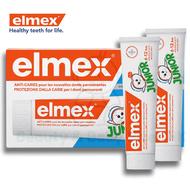 Elmex 艾美適 6-12歲兒童防蛀牙膏套裝  75ml X 2支   (平行進口)