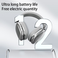 SPRISE WH35 Silver Bluetooth Headphone Earphone Wireless HiFi With Mic Gaming/Music Foldable Over Ea