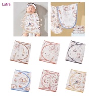 Lutra Baby Swaddles Wrap Gentle Cosy Sleeping Blanket Thorw Wrap for Newborns Sleep