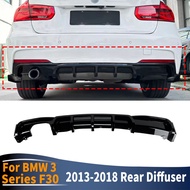 MP Style Rear Diffuser Bumper Lip For BMW 3 Series F30 2013-2018 M Sport Version Deflector Tuning Ac