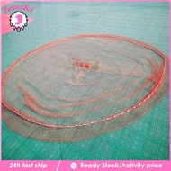[Lovoski] Cast Net Fishing Net with Sinker Easy to Cast and Retrieve Mesh Throw Net for