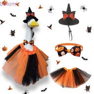 bolo Weather Resistant Geese Outfit For Halloween Porch Decors Durable Felt And Polyester Materials 