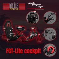 Next Level Racing รุ่น F-GT Lite ฟูลคอกพิต ปรับมุมได้ 5 แบบ พับเก็บได้ FORMULA AND GT FOLDABLE SIMULATOR COCKPIT รองรับ Logitech Thrustmaster Fanatec