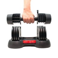 Fitness Concept: 1 unit of Maxx 12.5kg dumbbell set (2.5kg 5kg 7.5kg 10kg or 12.5kg) Adjustable Spac