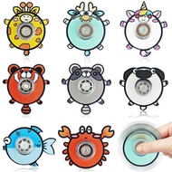 Fidget Spinner Small Animal Finger Spinner Acrylic Spinner Decompression Toys Educational Toys