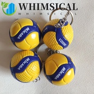 WHIMSICAL Volleyball Keychain Keychain Ball Toy Fashion Volleyball Pendant Car Keychain Bag Pendant 