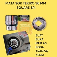 MATA TEKIRO 36MM SOCKET BIT 6PT SQUARE 3/4 TEKIRO 36 SOCKET WRENCH