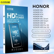 GOSSR ฟิล์มกระจก เต็มจอ HONOR X5b Plus X6c X7c X7d 4G 5G X8c  X9c Smart HONOR 200 Smart HONOR 400 5G