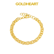 Goldheart 916 Gold Everlasting Chain Bracelet