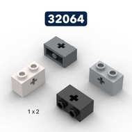 Part 32064 - Technic, Brick 1x2 with Axle Hole Building Blocks MOC [compatible L brand] Brick Toys