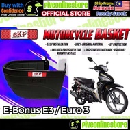 BKP SYM E-Bonus E3 Motorcycle Basket Plastic Quality EBonus Euro 3 Euro3 E 3 Bakul PVC Motorsikal si